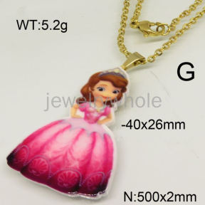 SS Necklaces  TN600670aakl-406