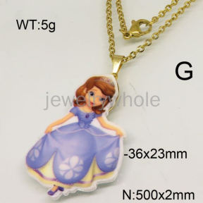 SS Necklaces  TN600673aakl-406