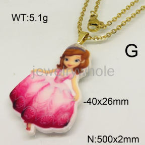 SS Necklaces  TN600677aakl-406