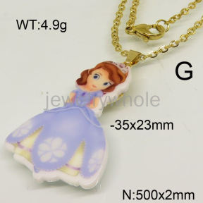 SS Necklaces  TN600679aakl-406
