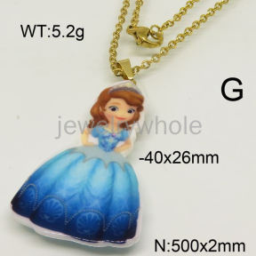 SS Necklaces  TN600680aakl-406