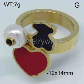 SS Bear Rings  6#-9#  TR300350ahjb-317