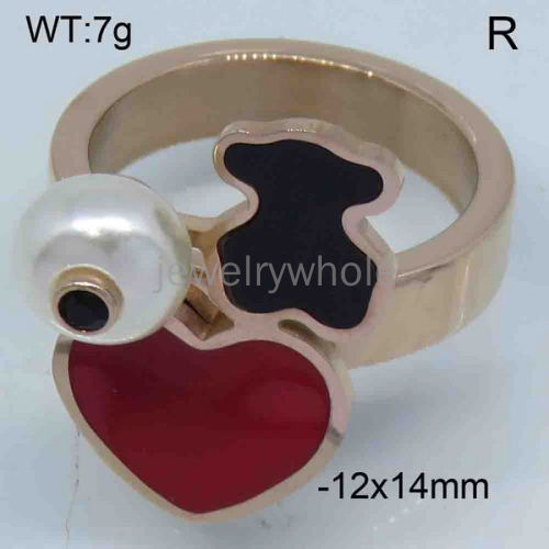 SS Bear Rings  6#-9#  TR300351ahjb-317