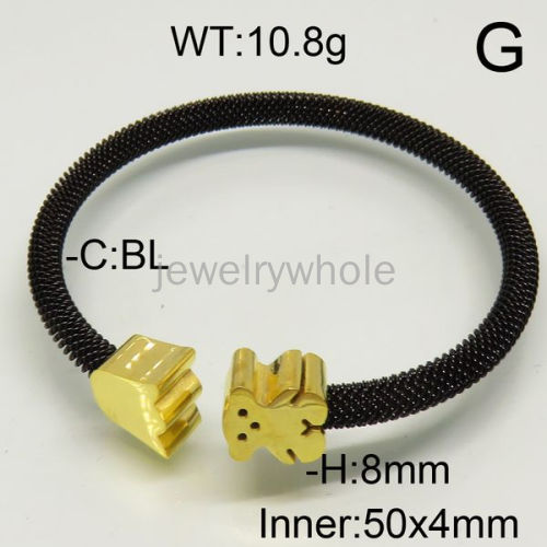 SS Bear Bangles  TZ600508ahlv-308