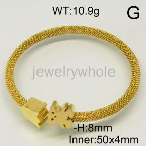 SS Bear Bangles  TZ600510ahlv-308