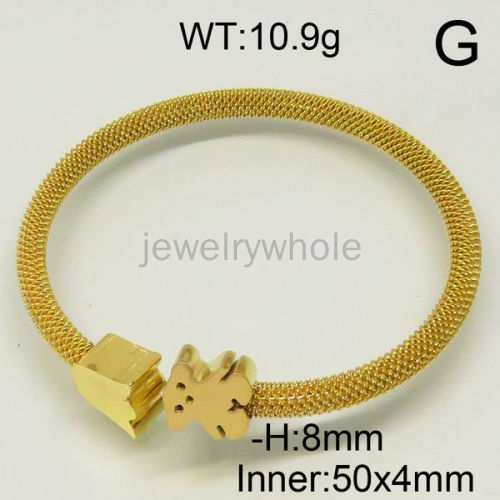 SS Bear Bangles  TZ600510ahlv-308