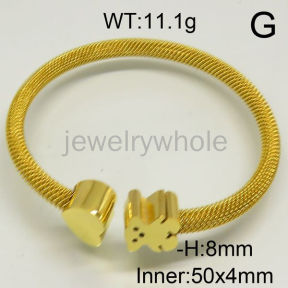 SS Bear Bangles  TZ600512ahlv-308