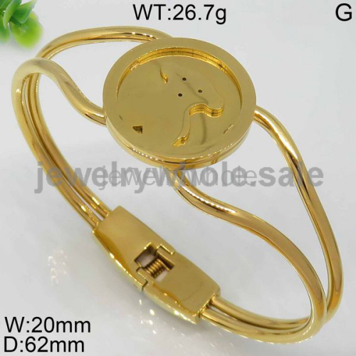 Delicate Gold Round Bangle 4723171303vibv