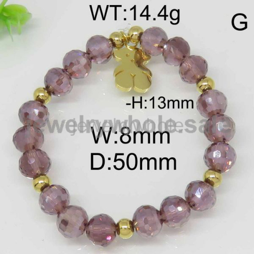 Wholesale Price Stainless Steel Gold Plating Bracelet  6443171863vhja