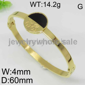 Popular Factory Styles Stainless Steel Gold Bangle  6733170442aihv