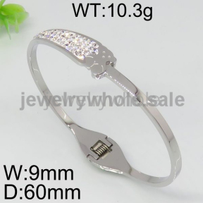 Bear Bangle Stylish Model With Silver Color  6744341166ahnv