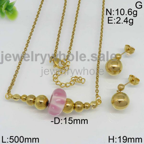 New Fashion 2016 500Mm Pink Jewelry Sets 7904154767vhmb