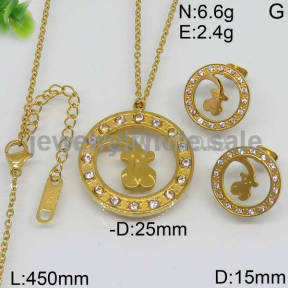 Bear Sets For Woman As Gift Hot Sell Gold Jewelry Sets 7904345993vijb