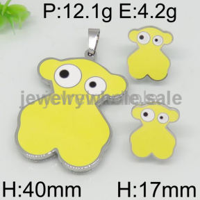 Wholesale Price Jewelry Set With Yellow Color Bear  8902027816vhla