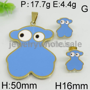 Blue Gold Bear Set 8903177792vhoa