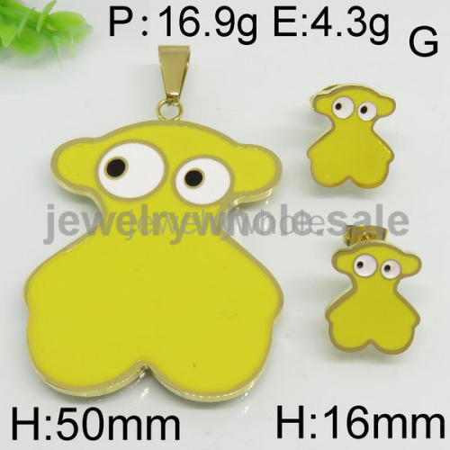 Yellow Gold Bear Set 8903177793vhoa