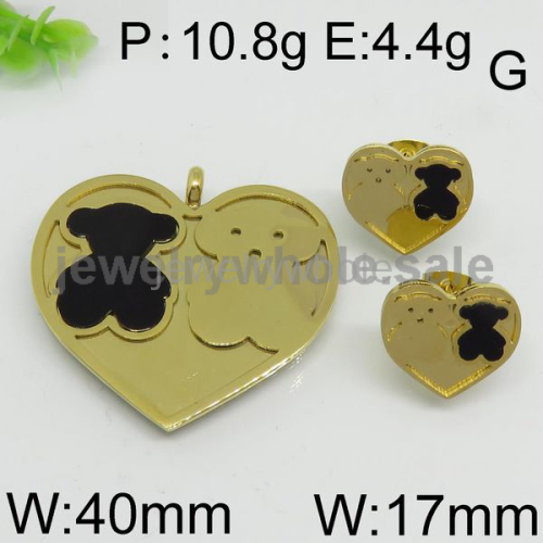 Newly Selling Gold Heart Bear Set 8903177796viaa